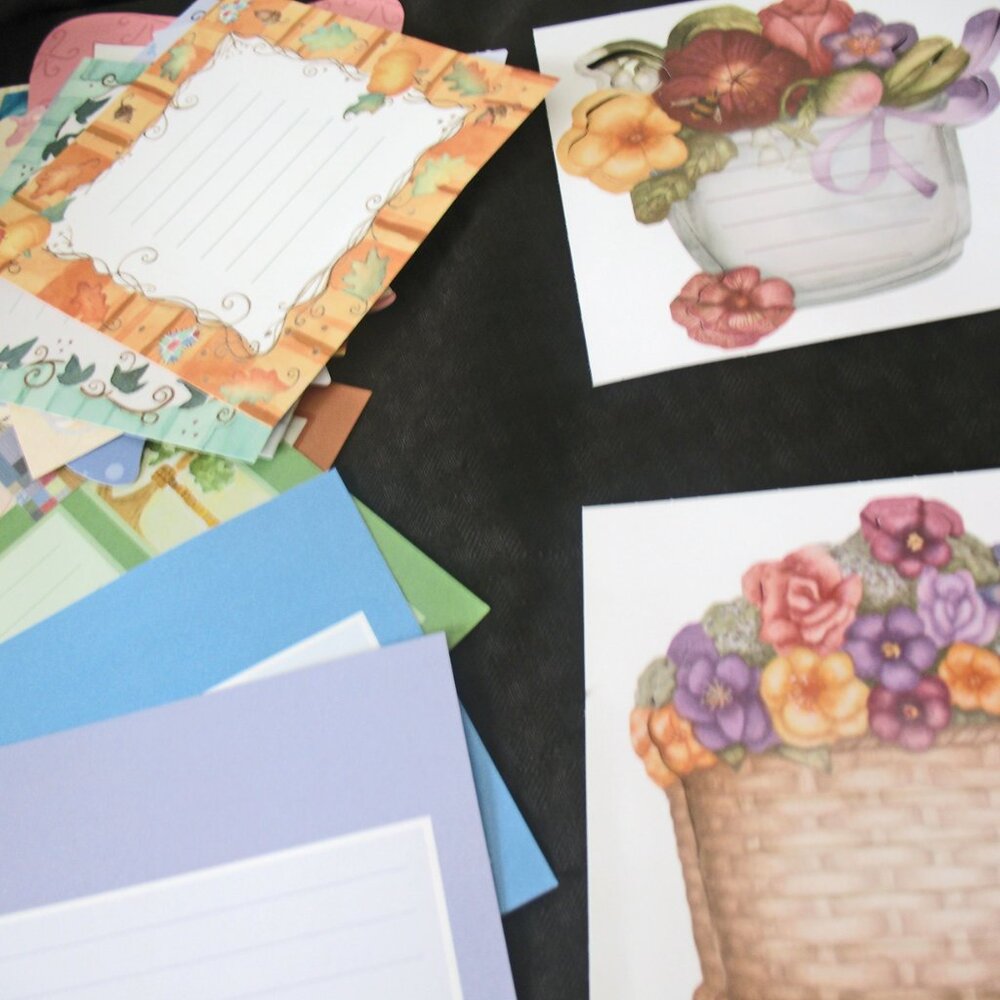 CREATIVE MEMORIES Silhouette Journaling mats, other journaling, Photo Mats  ‭